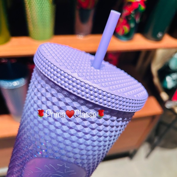 Starbucks Purple Ombre Studded Cup Bling Gradient Tumbler Venti 24oz New 2023 - Picture 5 of 7